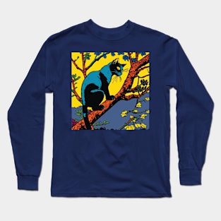 Cat in a Tree Long Sleeve T-Shirt